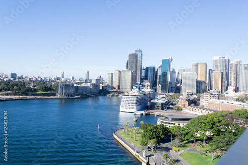 CBD from the Sydney Harbour bridge