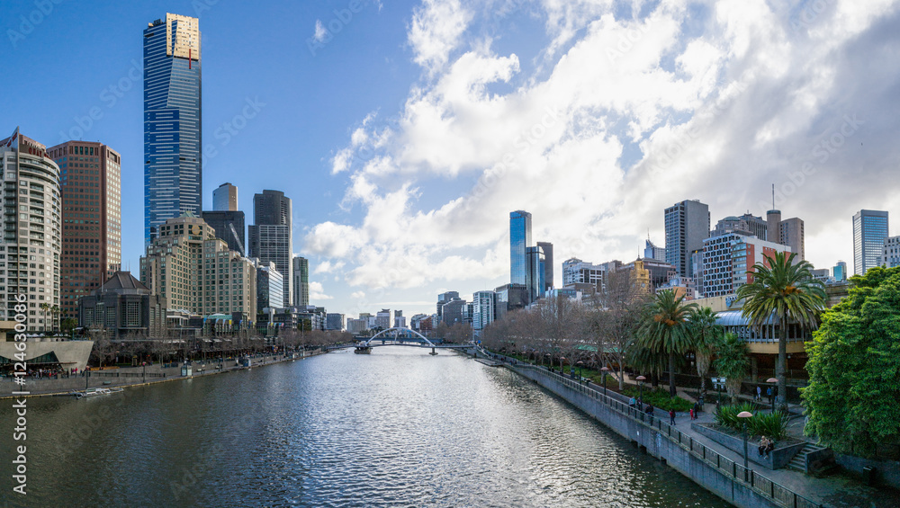 Obraz premium By the Yarra river in Melbourne