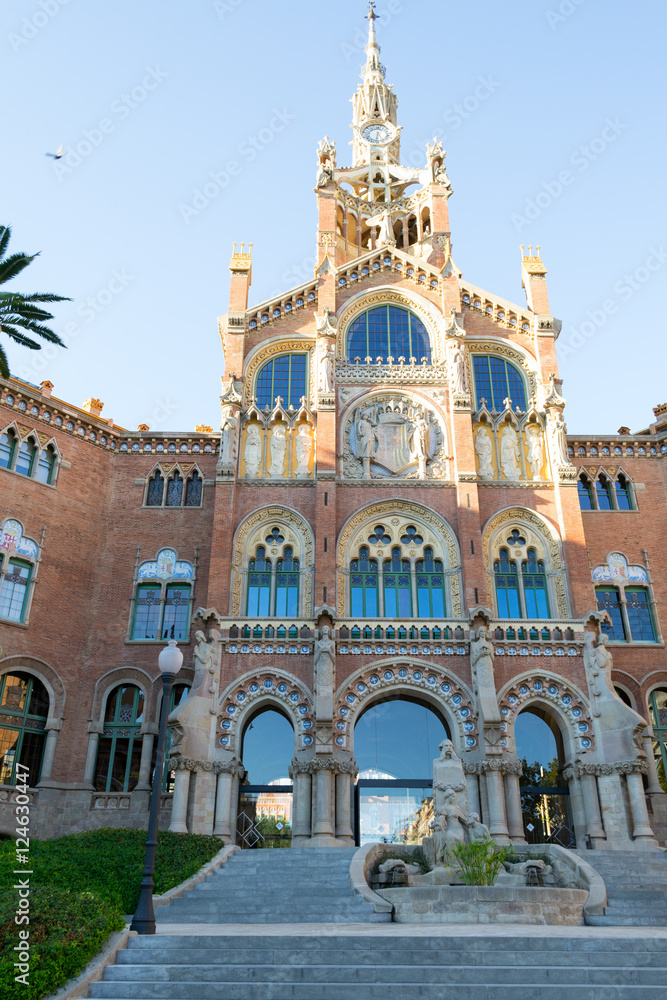 Fototapeta premium Facade of the former Saint Paul Hospital