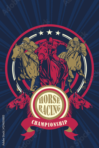 Horse Racing Championship Poster