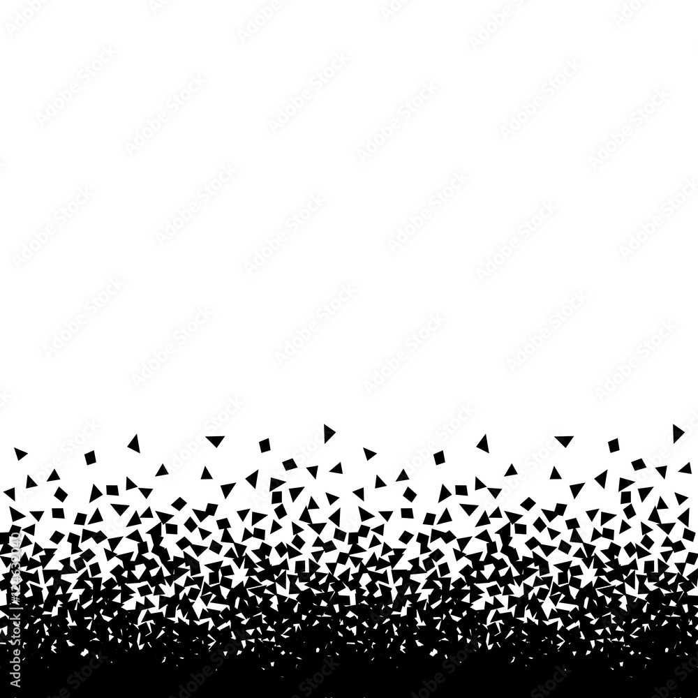 Isolated abstract black ad white color dust background. Seamless dotted texture. Messy powder backdrop. Unusual germs image. Vector  illustration.