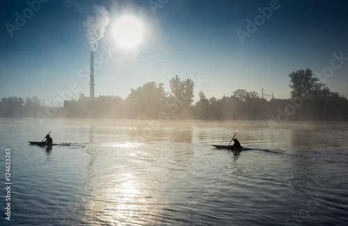 kayaking