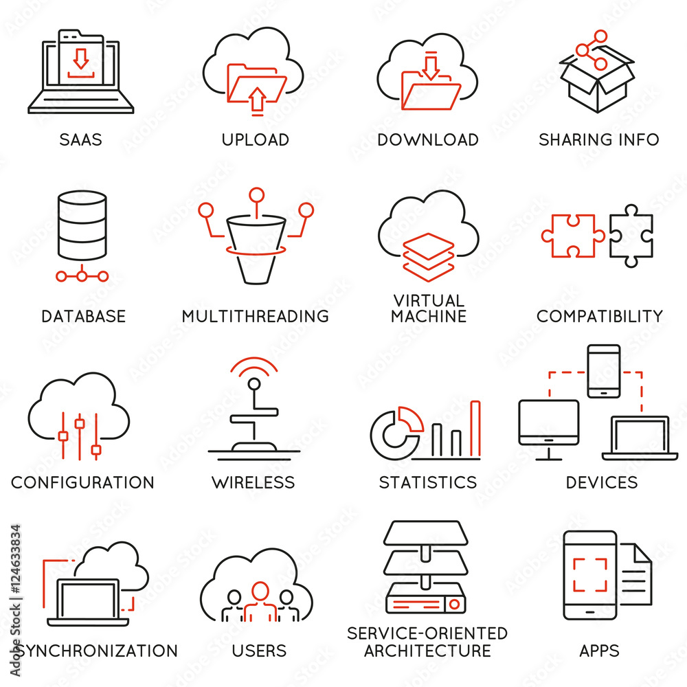 vector-set-of-16-modern-thin-line-icons-related-to-cloud-computing