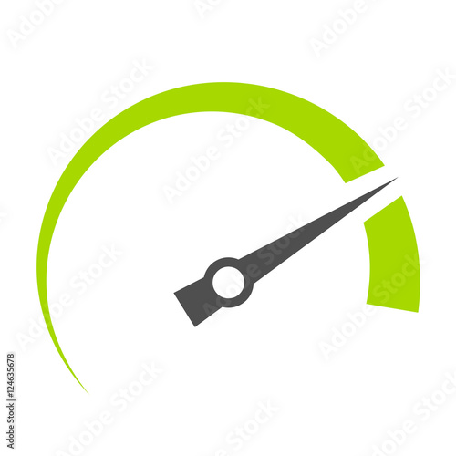 Speedometer vector symbol
