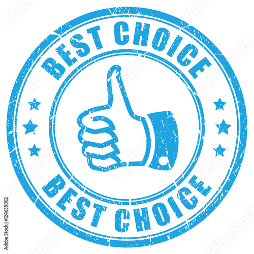 Best choice thumb rubber stamp