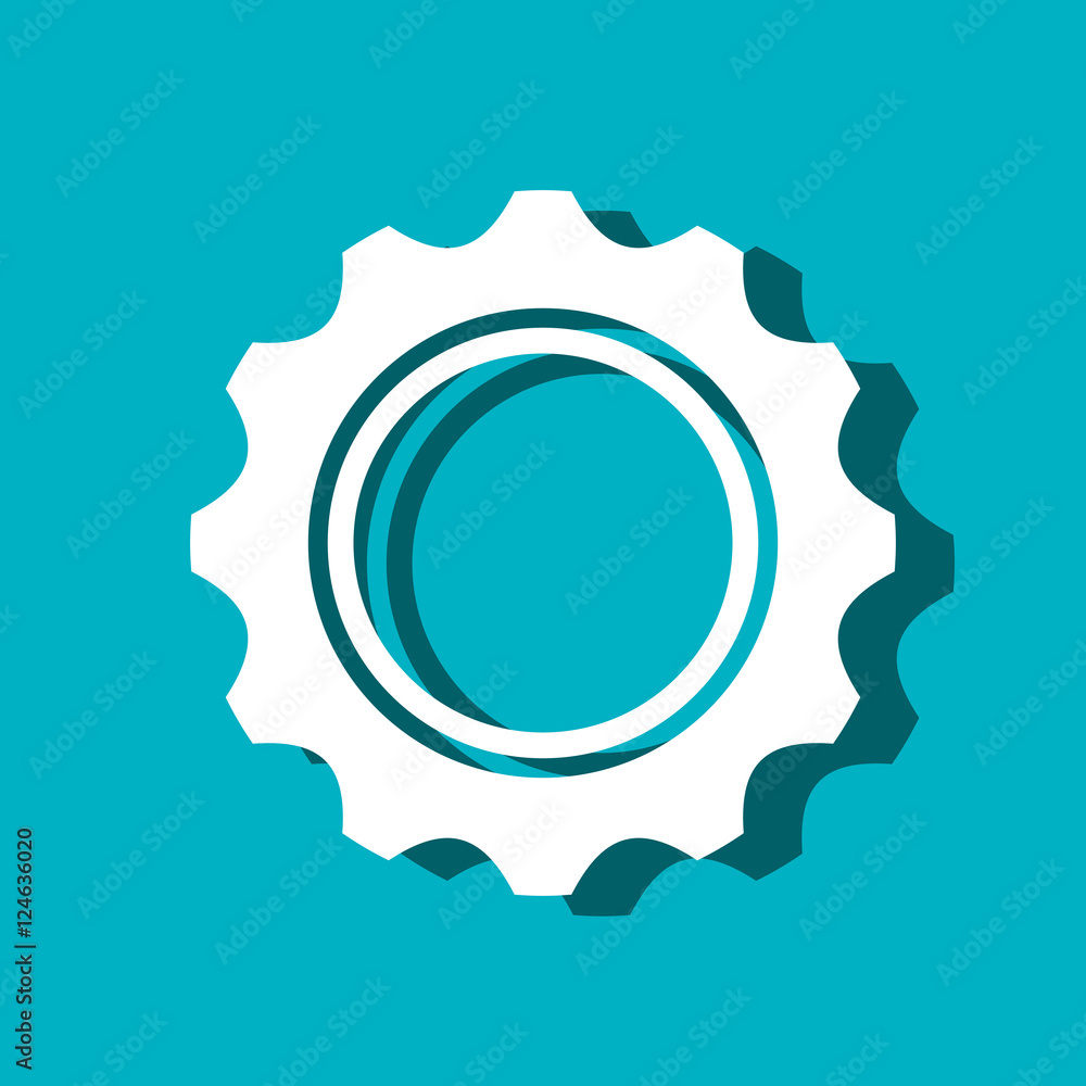 gear settings setup icon vector illustration design gear settings setup icon vector illustration design