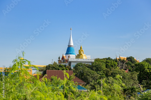 Wat Khaodin Buddhist Temple in Thailand