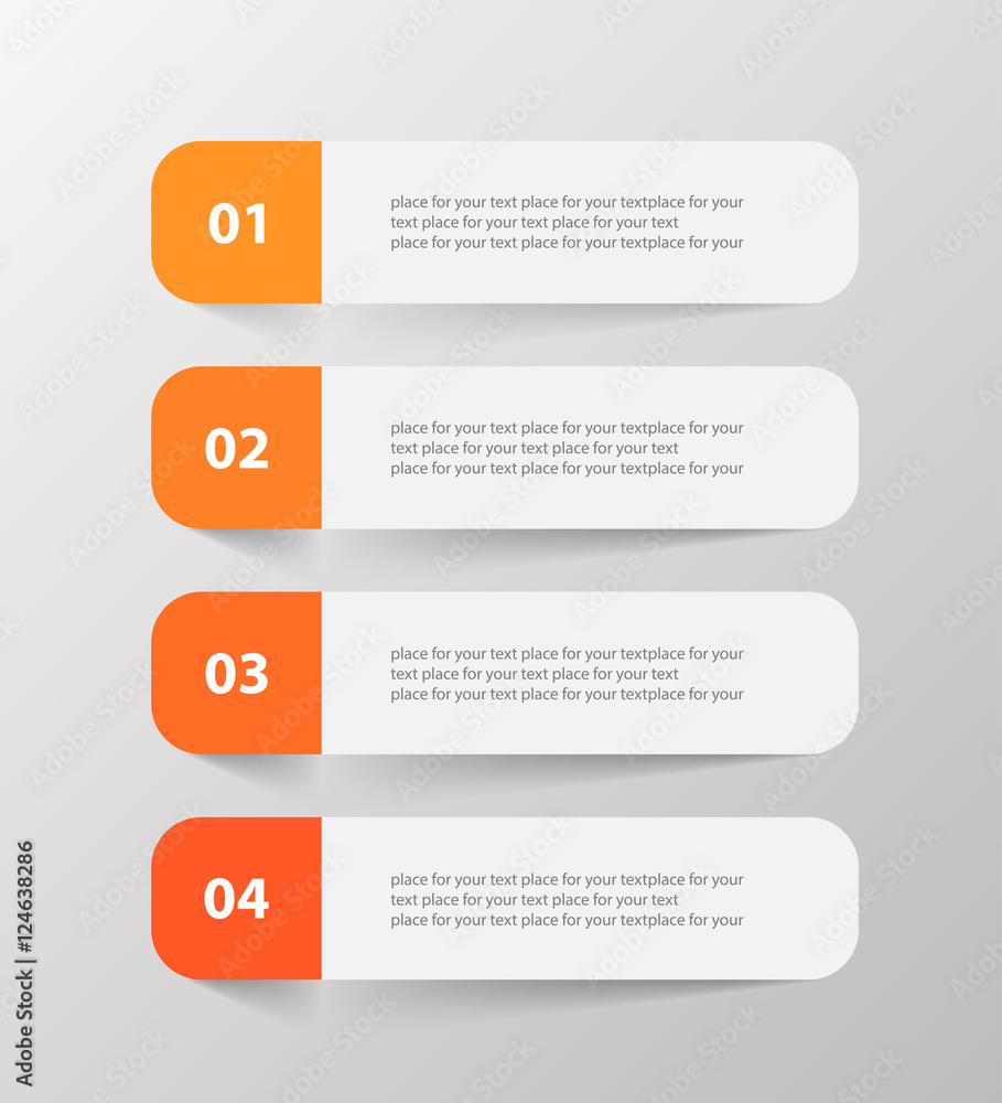 Vector business template for presentation. Vector business template for presentation.