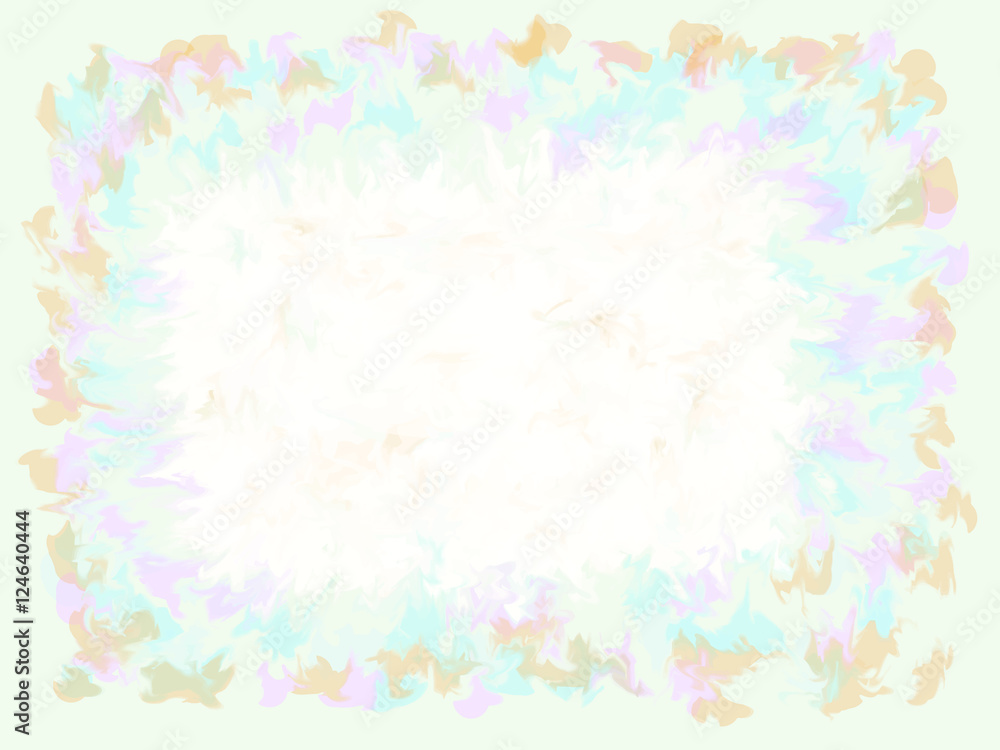 Fundo centro em nuvem com bordas de cores misturadas Fundo centro em nuvem com bordas de cores misturadas