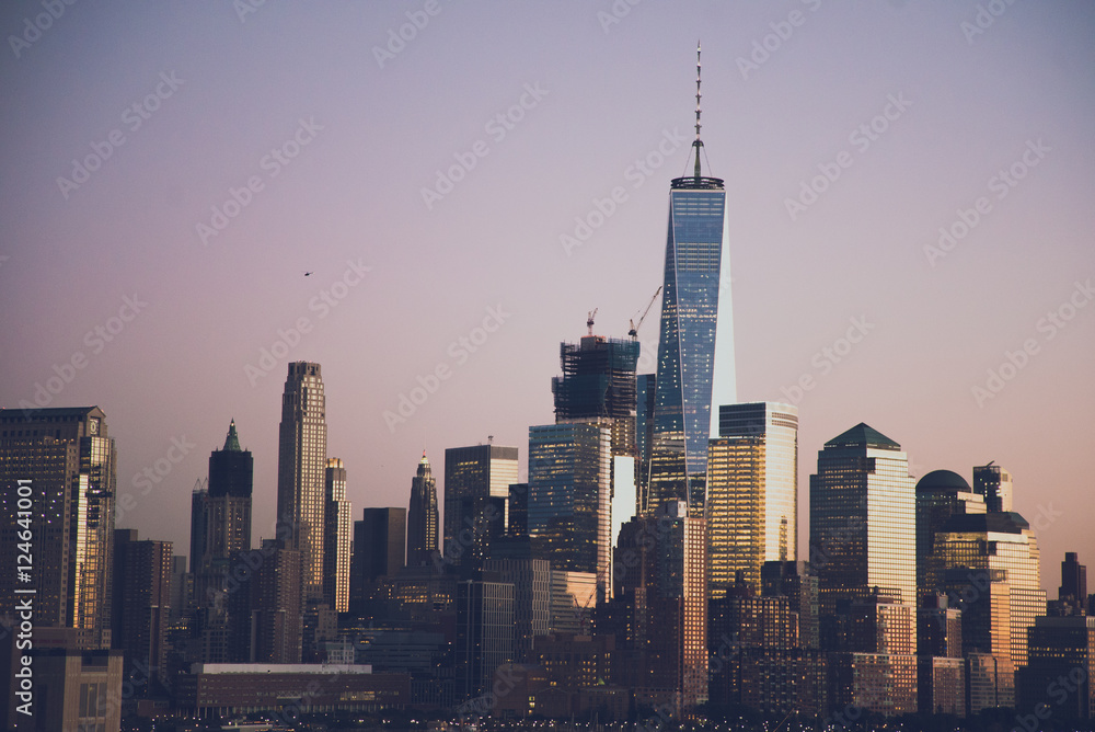 Fototapeta premium One World Trace Center skyline