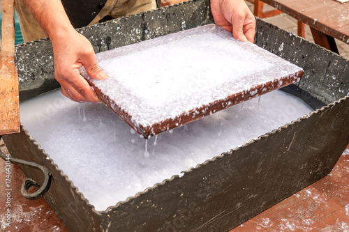 old papermaking craft