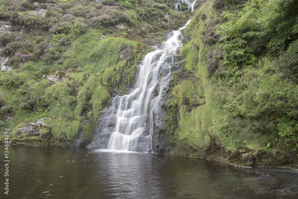 Fototapeta premium Assaranca Waterfall, Ardara, Donegal, Ireland