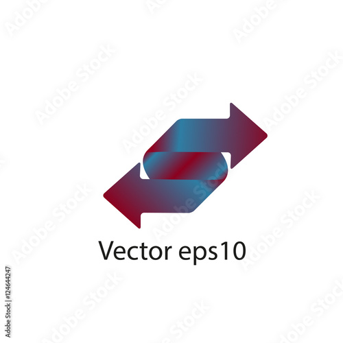 Free Download Colorful vector arrows on grey background - GFXLoad