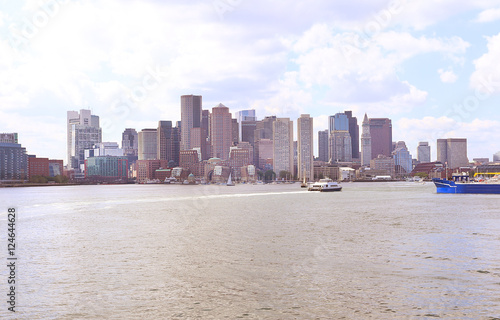 Skyline of downtown Boston © dacasdo