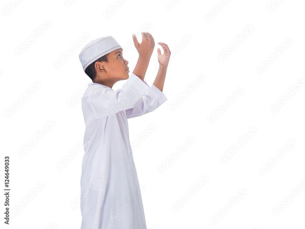 muslim child praying for Allah, muslim God muslim child praying for Allah, muslim God
