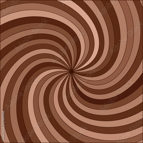 vector abstract background of chocolate swirl