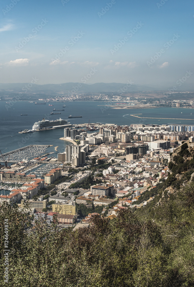 Obraz premium View from Gibraltar