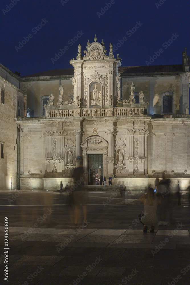 Fototapeta premium Cathedral of Lecce. Puglia. Italy