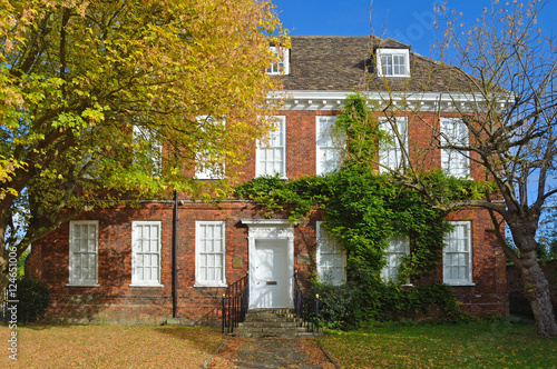  Brook House an attactive red brick georgian House dating from about 1700 