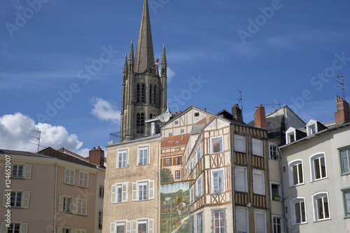 Limoges, fresque de la place de la Mott © Dominique VERNIER