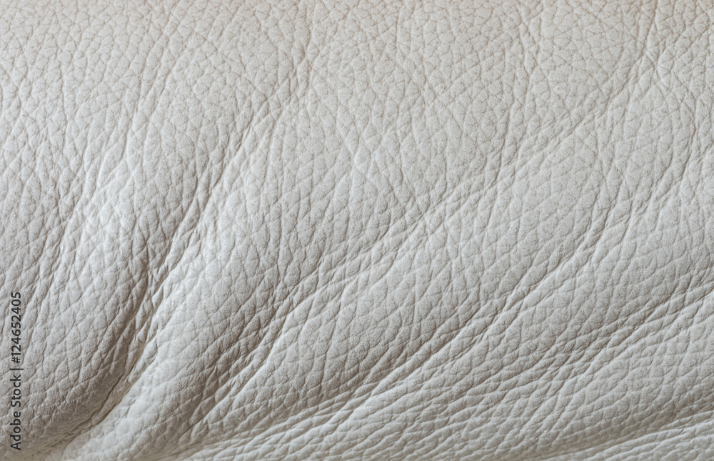 Fototapeta premium White leather texture
