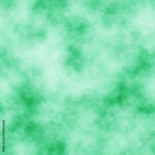 Abstract diffuse green colored smoke cloudy background
