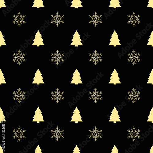 Winter seamless pattern.