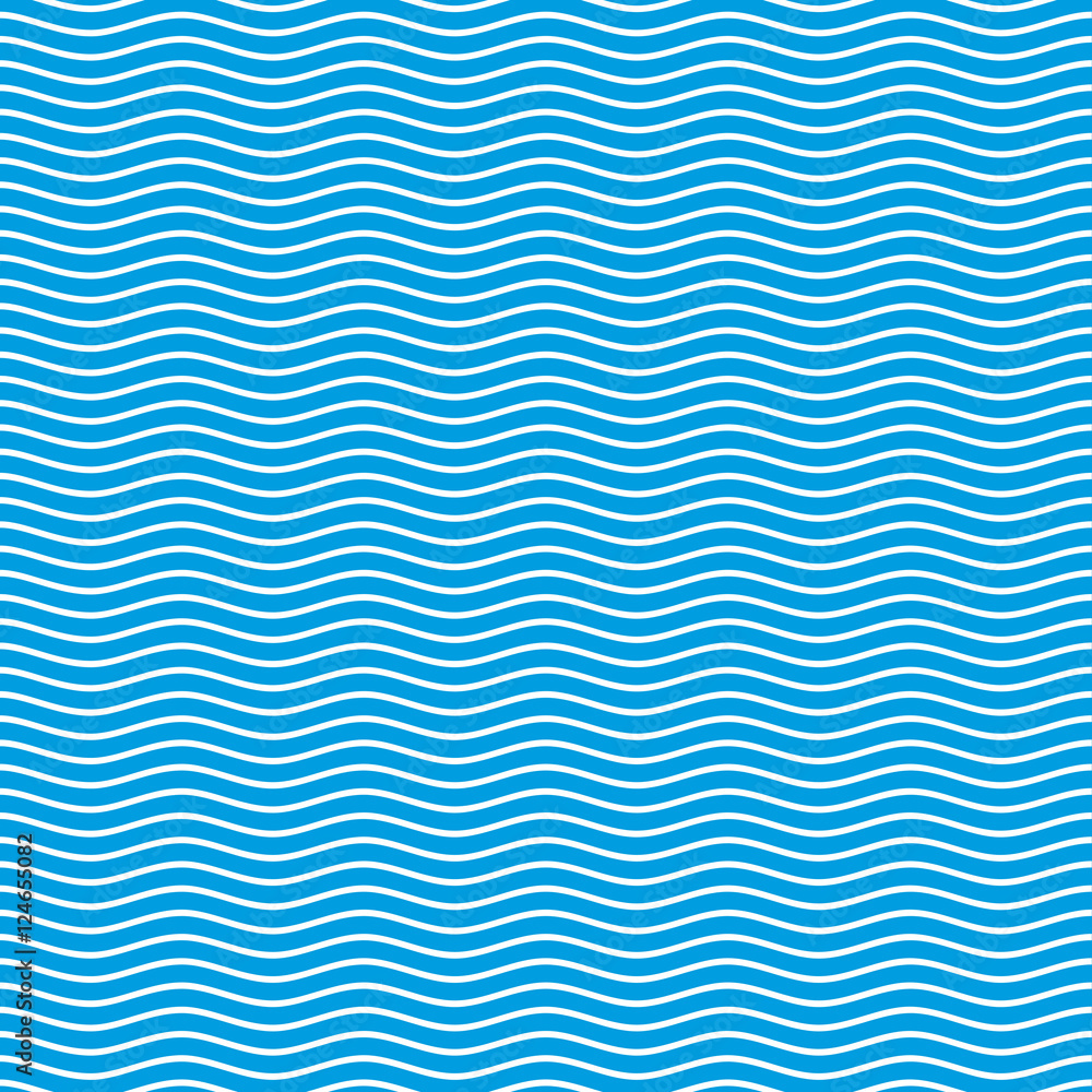Blue seamless wavy pattern. Blue seamless wavy pattern.