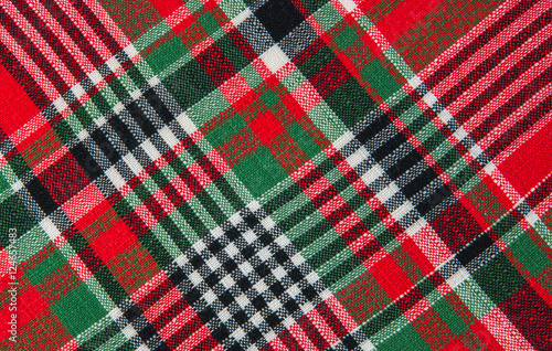 Red tartan seamless pattern.