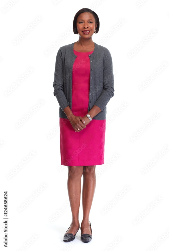 African-American business woman.