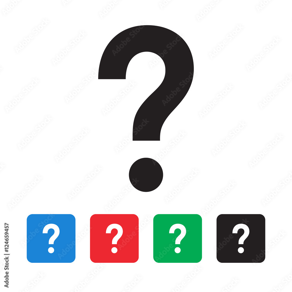 question mark icon Stock Vector | Adobe Stock