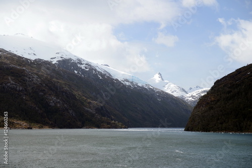 Nena Glacier in the archipelago of Tierra del Fuego.