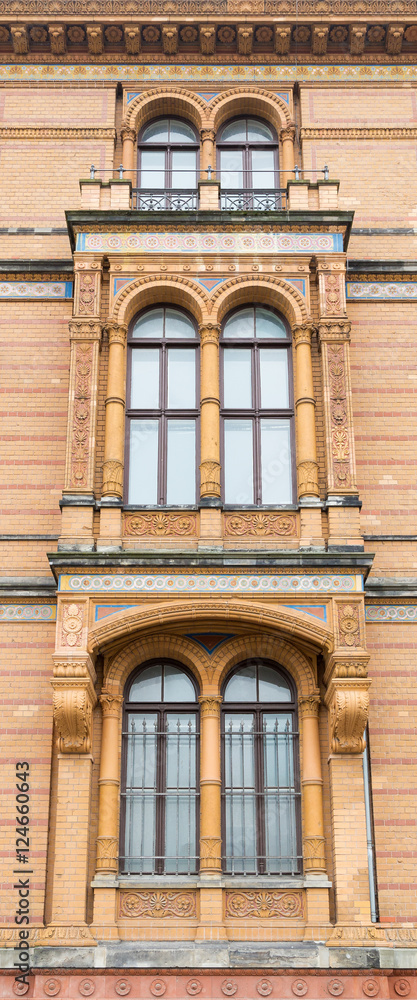 Obraz premium Large arched muntin window, Berlin.