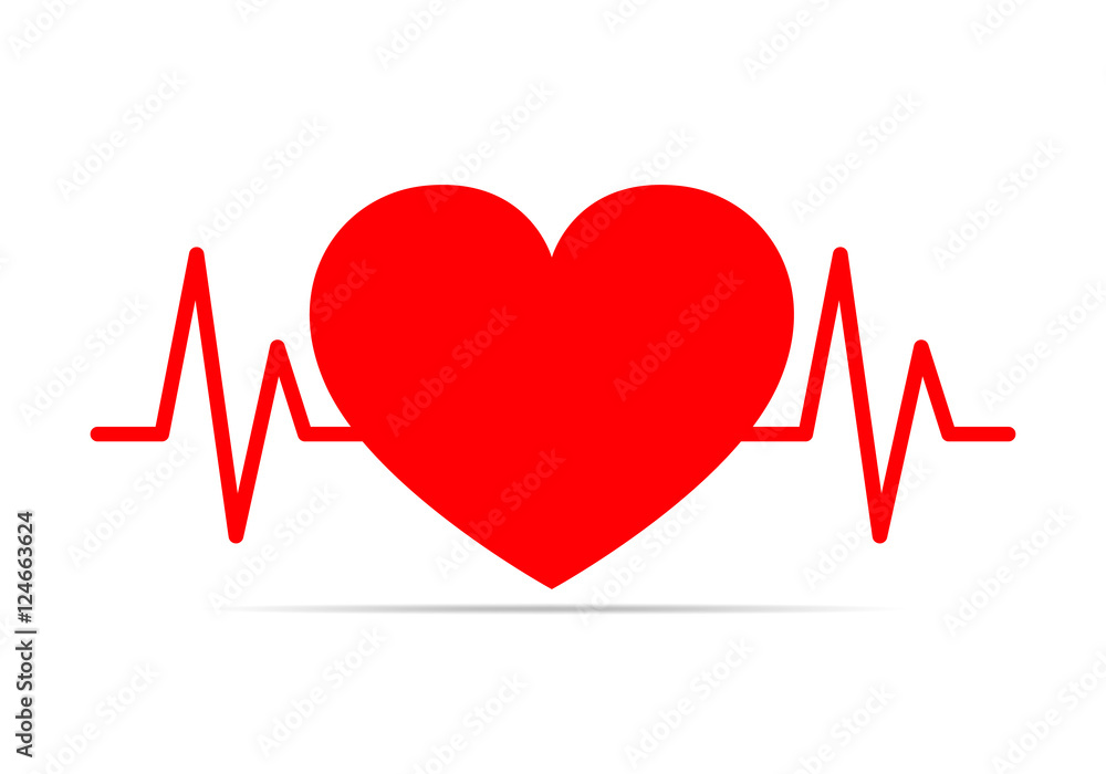 Heart icon. Vector illustration. Heart icon. Vector illustration.