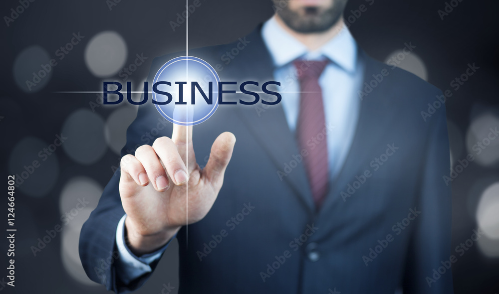 businessman pointing business businessman pointing business