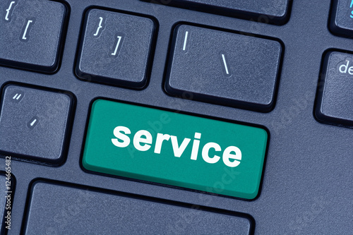  Service word on keyboard