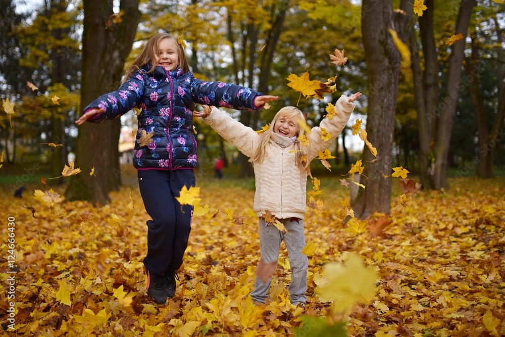 enfants automne enfants automne