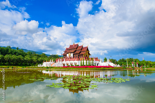 Royal Pavilion (Ho Kham Luang) in Royal Park Rajapruek