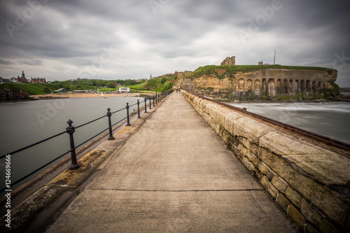 Tynemouth, the port for Newcastle photo