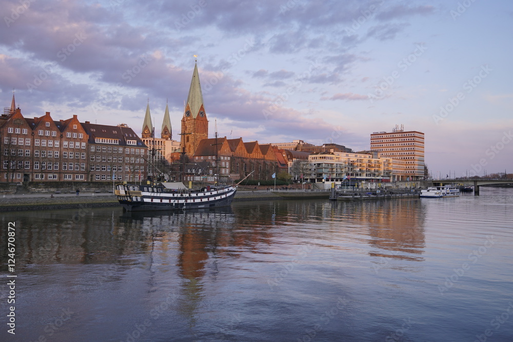 Obraz premium Bremen, Schlachte