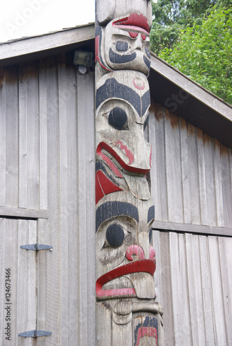 Totem pole photo