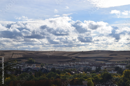 Panorámica de la Ciudad de Burgos. 