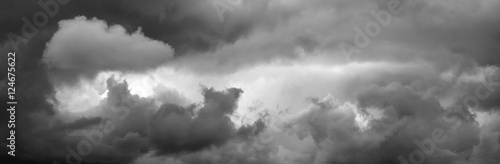 Cloudy sky panorama.