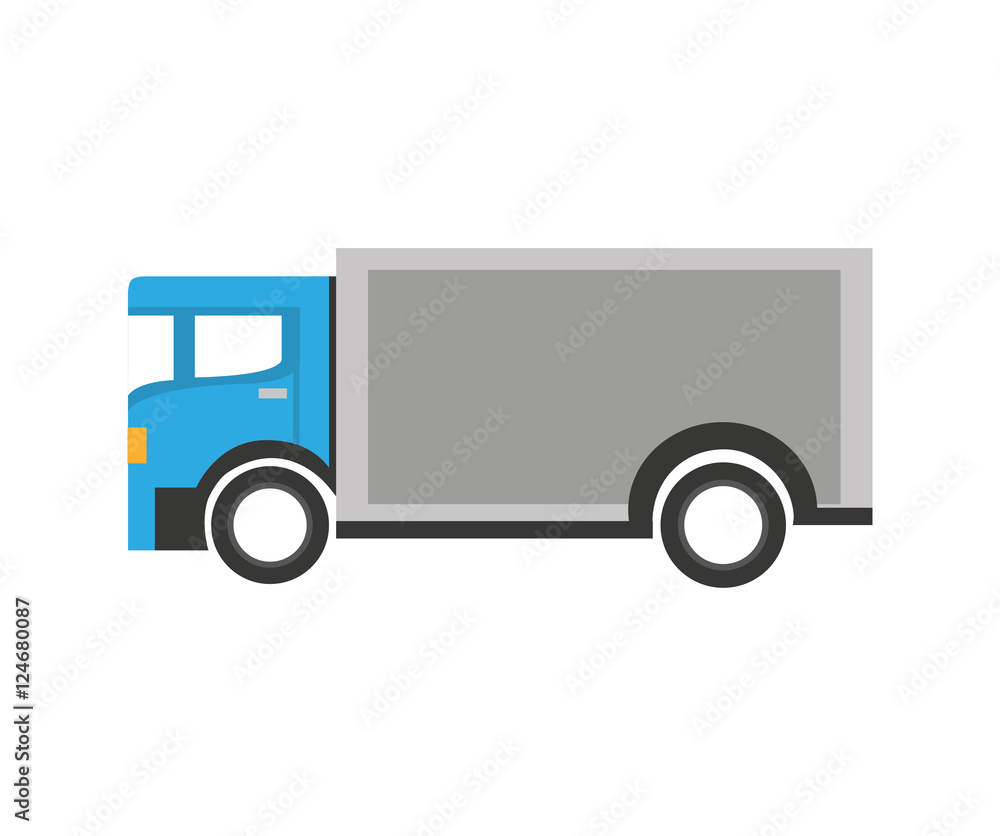 truck vehicle delivery service vector illustration design truck vehicle delivery service vector illustration design
