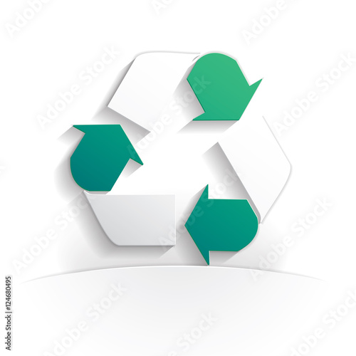 recycling paper icon