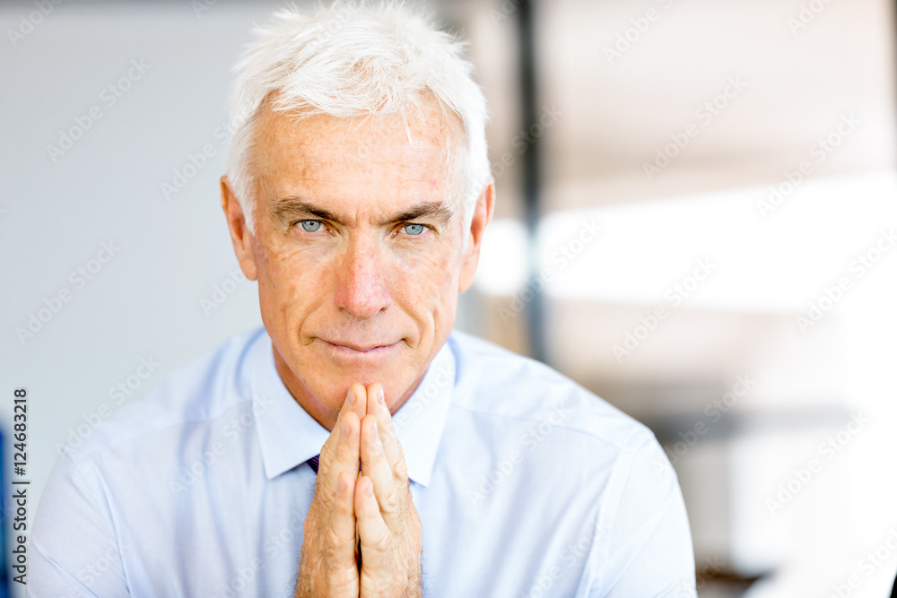 Businessman at the office Businessman at the office