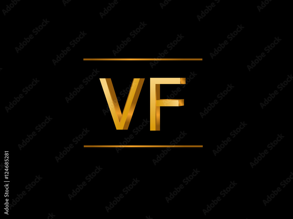 VF Initial Logo for your startup venture VF Initial Logo for your startup venture