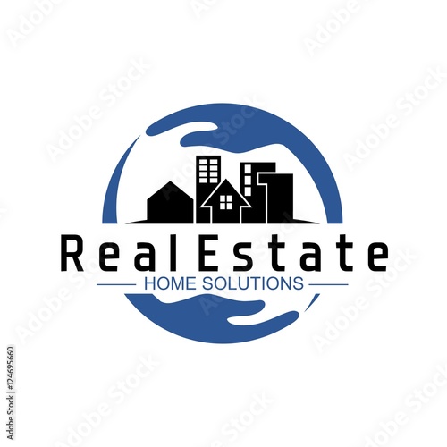 real estate vector logo