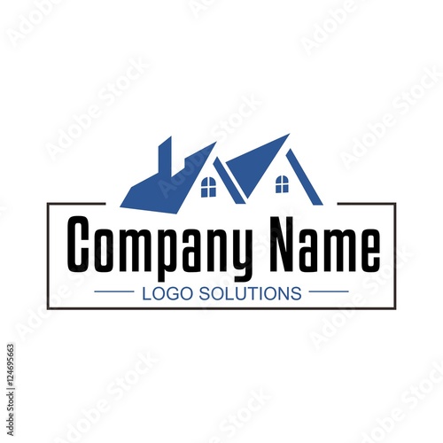 real estate vector logo