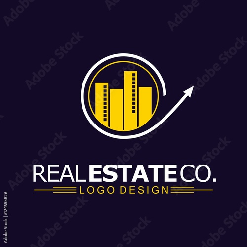 real estate vector logo